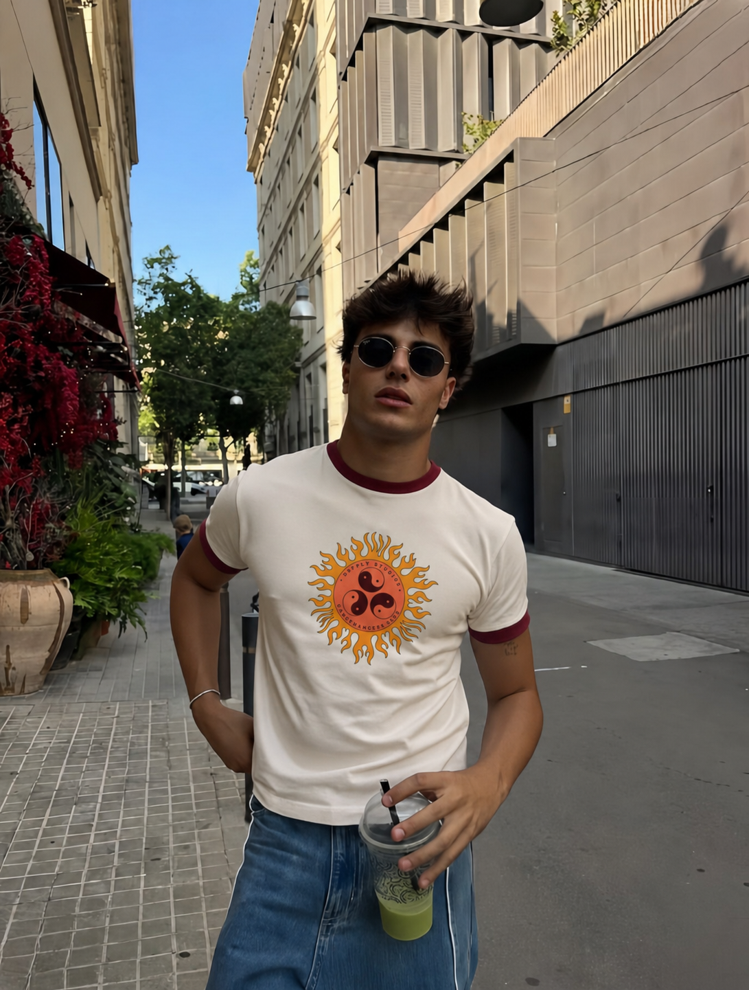 Sunflame Yang Ringer Tee