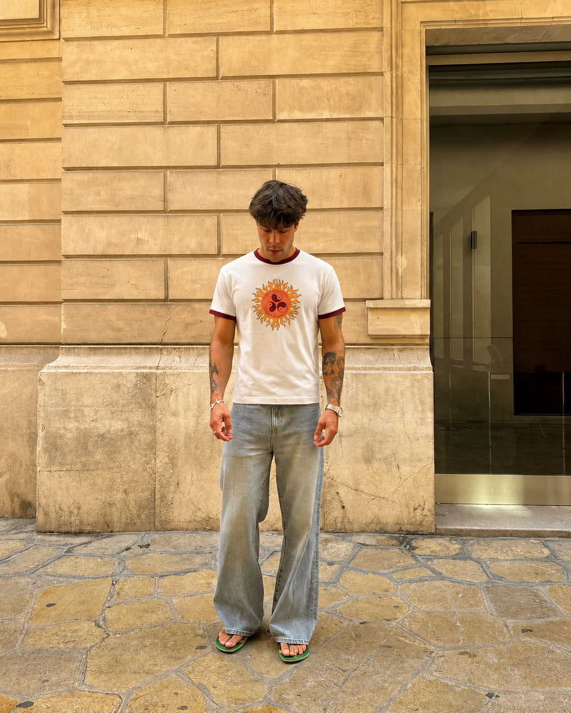 Sunflame Yang Ringer Tee