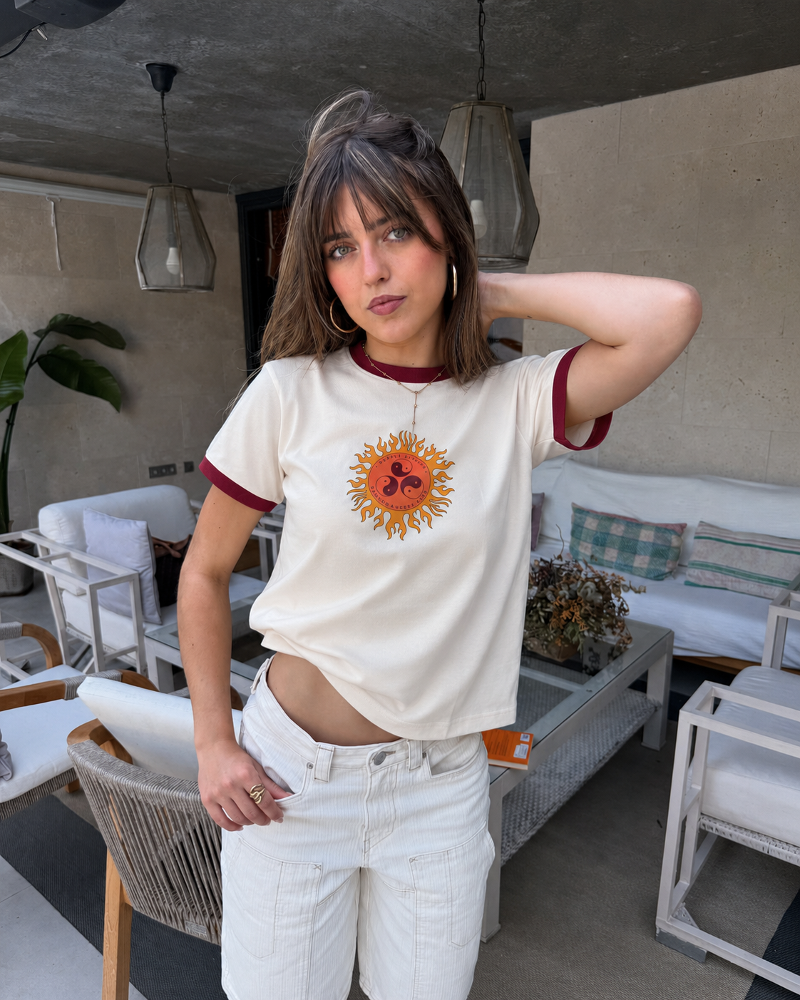 Women Sunflame Yang Ringer