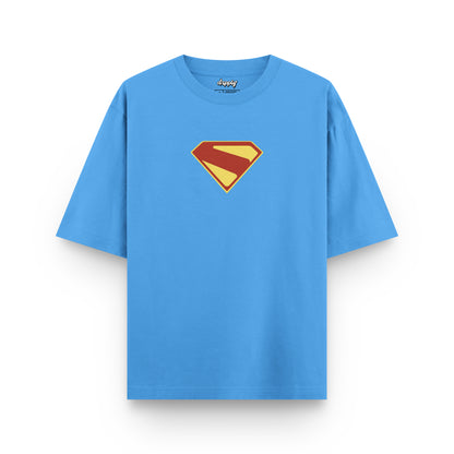 Oversized Superman T-shirt - Heavy 250 GSM Cotton