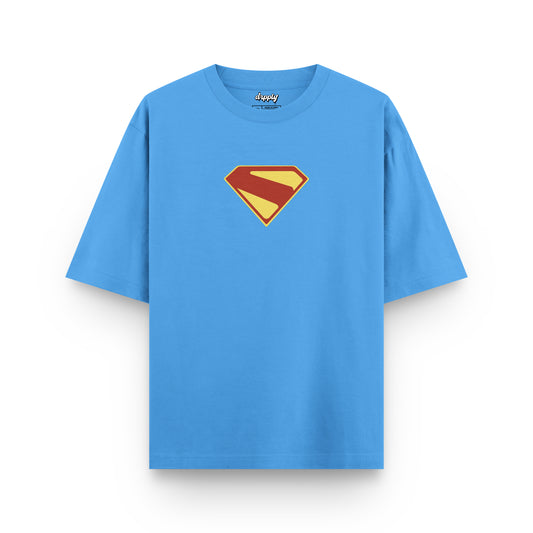 Oversized Superman T-shirt - Heavy 250 GSM Cotton