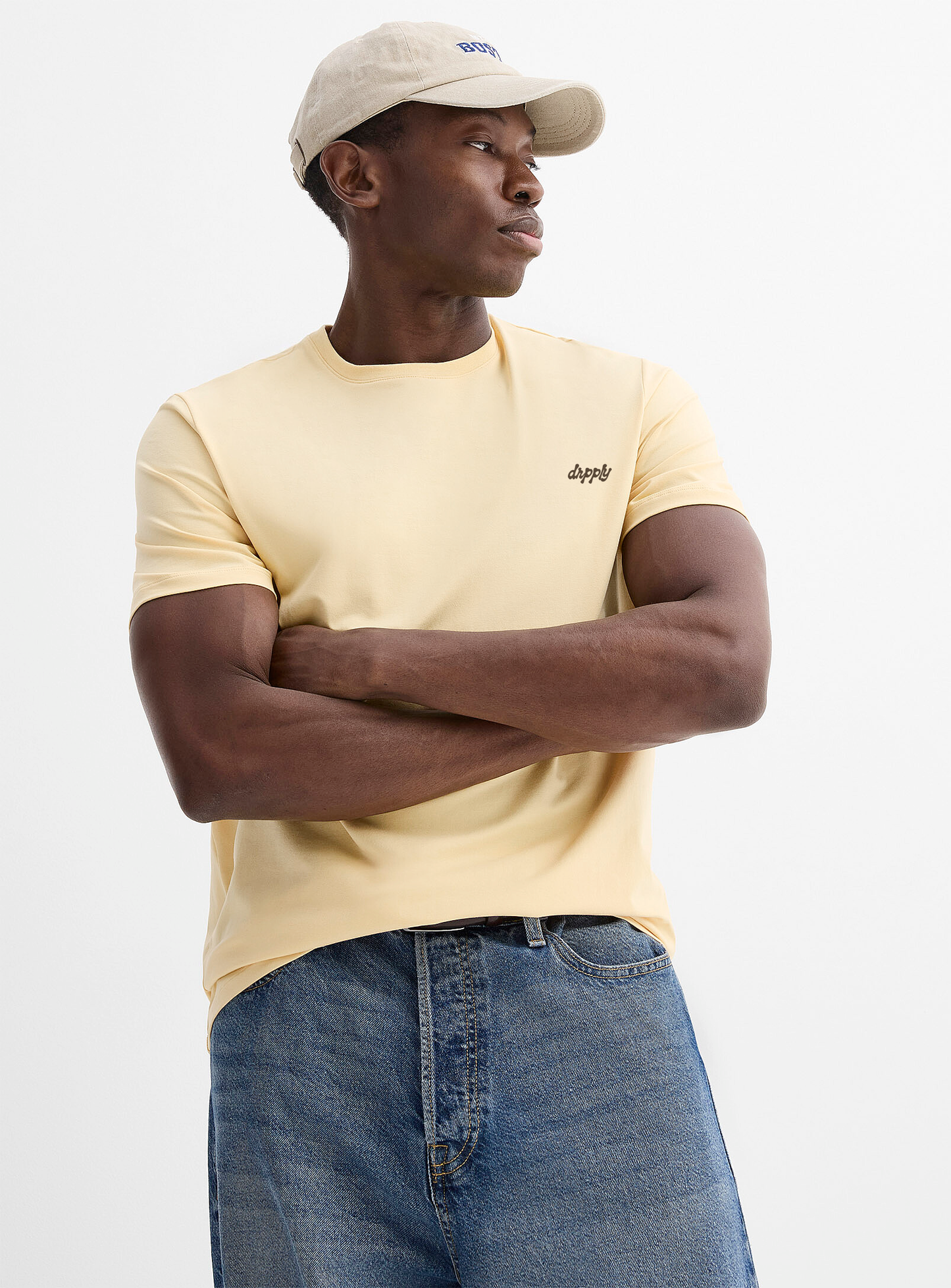 Drpply AIRLUX™ Supima Beige T-Shirt