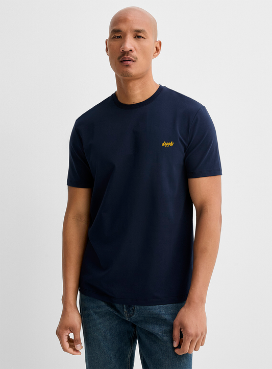 DRPPLY AIRLUX™ Supima Navy T-Shirt
