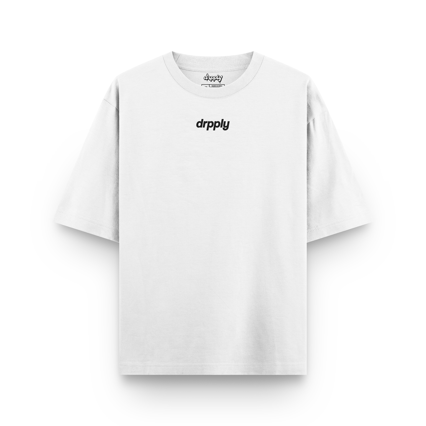 Oversized White 9 to 5 T-shirt - Heavy 250 GSM Cotton