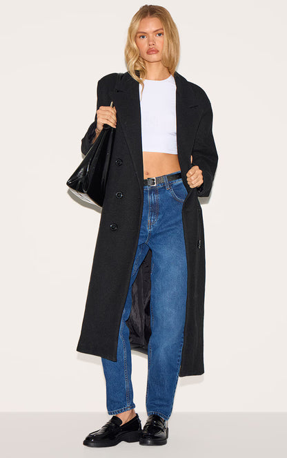 White Baby Tee - Cropped Fit